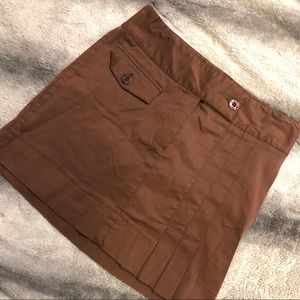 Chocolate brown skirt